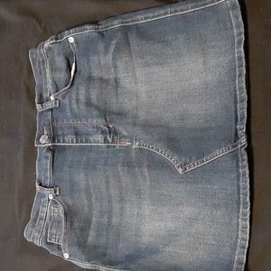 Free People We the Free sz 29 denim skirt